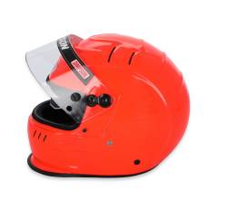 Simpson Safety - Simpson Safety 770758S Speedway Shark Racing Helmet 7.625" Safety Orange - Image 3