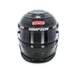 Simpson Safety - Simpson Safety 770734C Speedway Shark Racing Helmet 7.750" Carbon Fiber - Image 1