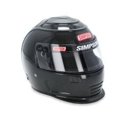 Simpson Safety - Simpson Safety 770734C Speedway Shark Racing Helmet 7.750" Carbon Fiber - Image 6