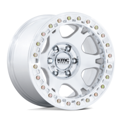 KMC - KMC Wheels KM238 VI BEADLOCK 17x9 6x135 1mm Machined KM238DX17906301 - Image 1