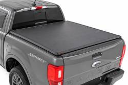 Rough Country Suspension Systems - Rough Country Soft Tri-Fold Tonneau Cover 19-23 Ranger 5' 41219500A - Image 1