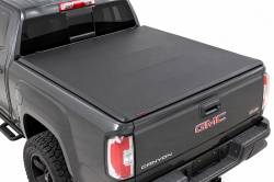 Rough Country Suspension Systems - Rough Country Soft Tri-Fold Tonneau Cover 15-22 Colorado/Canyon 5' 41215500A - Image 1