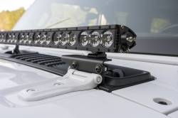 Rugged Ridge - Rugged Ridge 11232.71 Cowl Light Bar Bracket for 18-21 Jeep Wrangler/Gladiator - Image 3