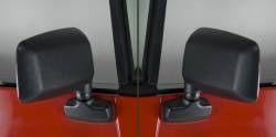 Rugged Ridge - Rugged Ridge 11002.19 Door Mirror Kit Black for Jeep Wrangler - Image 1
