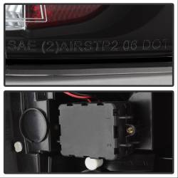 Spyder Auto - Spyder Auto 5002136 Black/Clear LED Taillights - Image 4