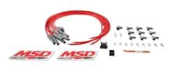 MSD - MSD Ignition 31189 Universal Multi-Angle Spark Plug Wire Set Red - Image 2