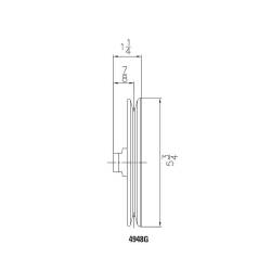 Mr Gasket - Mr Gasket 4948G Power Steering Pulley - Image 2