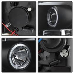 Spyder Auto - Spyder Auto 5009494 Black/Clear Halo Projector Headlights for 07-13 Silverado - Image 5