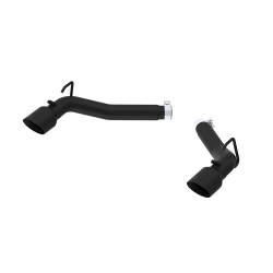 MBRP Exhaust - MBRP Exhaust S7021BLK Blk 3" Axle-Back Race Dual RR Exit for 10-15 Chevy Camaro - Image 1