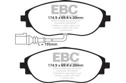 EBC Brakes - EBC Brakes DP42127R Yellowstuff Street & Track Brake Pads - Image 1
