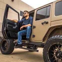 ARIES - ARIES 3036570 ActionTrac Powered Running Boards for 07-18 Jeep Wrangler JK 4DR - Image 4
