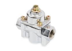 Holley - Holley 12-803 Chrome Carbureted Fuel Pressure Regulator 4.5-9 PSI 3/8 NPT - Image 2
