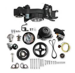 Holley - Holley 20-186BK Mid-Mount Complete Race Accessory System for GM Car w/LS - Image 2
