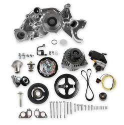Holley - Holley Performance 20-186P Mid-Mount Race Accessory System Polished GM LS 150A - Image 1
