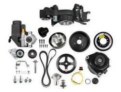 Holley - Holley Performance 20-181BK Mid-Mount Complete Race Accessory System GM LS - Image 4