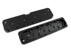 Holley - Holley 241-297 LS Valve Cover Adapter Plates Black Small Block Chevy to LS - Image 2