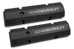 Holley - Holley 241-288 GM Licensed Track Series Valve Covers for Small Block Chevy - Image 1