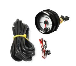Holley - Holley 26-614W Programmable Analog Fuel Level Gauge White 2-1/16" - Image 2