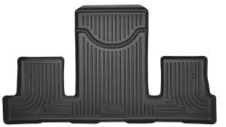Husky Liners - Husky Liner X-act Contour 3rd Row Floor Liners Black Traverse/Acadia 53041 - Image 1