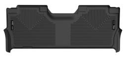 Husky Liners - Husky Liner X-act Contour 2nd Row Floor Liners Black Ford Super Duty 53381 - Image 1