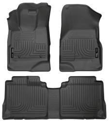Husky Liners - Husky Liner Weatherbeater Front/Rear Floor Liners Black Equinox/Terrain 98131 - Image 1