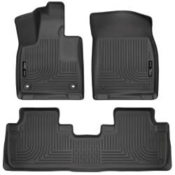 Husky Liners - Husky Liner Weatherbeater Front/Rear Floor Liners Black for Lexus RX 99651 - Image 1