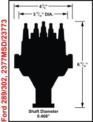 MSD - MSD Ignition 2377MSD Pro-Billet EFI Dual Sync Distributor for Ford 289/302 - Image 6