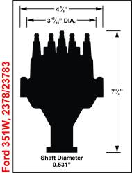 MSD - MSD Ignition 2378 Pro-Billet EFI Dual Sync Distributor for Ford 351W V8 Engine - Image 5