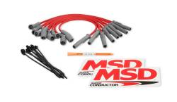 MSD - MSD Ignition 31639 Red 8.5mm Super Conductor Wire Set for Ford Raptor 6.2L V8 - Image 2
