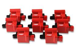 MSD - MSD Ignition 82648 Blaster Red 8-Pack Ignition Coils for 99-09 GM LS Truck/SUV - Image 2