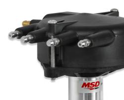 MSD - MSD Ignition 84893 Blk Crab Cap Low-Profile Crank Trigger Distributor for Chevy - Image 4