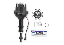 MSD - MSD Ignition 857831 Black Pro-Billet Small Diameter Distributor for Ford 351W - Image 1