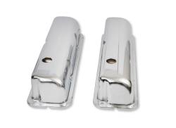 Mr Gasket - Mr Gasket 9412 Valve Cover Chrome Plated Baffled Pair - Image 2