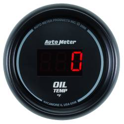 AutoMeter - AutoMeter 6348 Sport-Comp Oil Temperature Gauge 0-340-DEG F 2-1/16" - Image 1