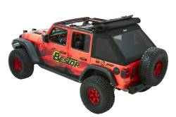 Bestop - Bestop 54925-17 Trektop Ultra Black Twill Soft Top for 18+ Jeep Wrangler JL 4DR - Image 2