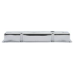 Edelbrock - Edelbrock 4449 Sig-Series Valve Covers Chrome Low Profile Chevy 262-400 '59-'86 - Image 3