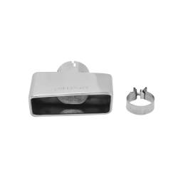 Flowmaster - Flowmaster 15393 Exhaust Pipe Tip Rectangle Polished Stainless Steel - Image 3