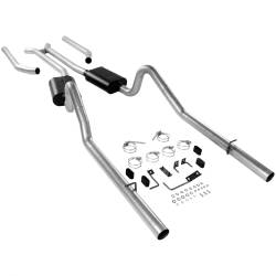Flowmaster - Flowmaster 17382 Header-Back Exhaust Aluminized for Dodge/Plymouth 273-440 - Image 2