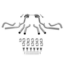 Flowmaster - Flowmaster 817654 SS American Thunder Header-Back Exhaust 67-72 Chevy/GMC V8 - Image 3