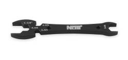 NOS/Nitrous Oxide System - NOS 16132NOS 3AN-8AN Nitrous Bottle Nut/AN Combo Wrench Black Aluminum - Image 2