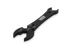 NOS/Nitrous Oxide System - NOS 16132NOS 3AN-8AN Nitrous Bottle Nut/AN Combo Wrench Black Aluminum - Image 3