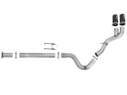 aFe Power - aFe 49-43102-B 4" DPF-Back Exhaust System w/Dual Black Tip for F250/F350 SD 6.7L - Image 5