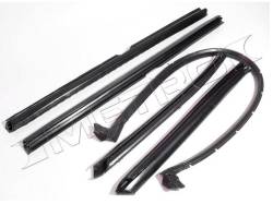 Metro Moulded Parts - Metro Moulded RR 1814 Convertible Top Roof Rail Seal Includes Header Seal - Image 1