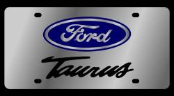 Eurosport Daytona - Eurosport Daytona 1530-1 Stainless License Plate Ford Taurus Logo - Image 1