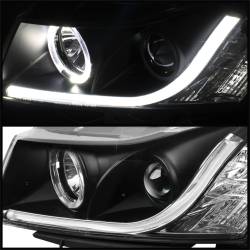 Spyder Auto - Spyder Auto 5074164 Projector Headlights Light Bar DRL Black 11-14 Chevy Cruze - Image 3