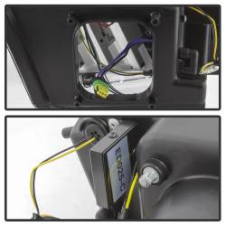 Spyder Auto - Spyder 5085559 Projector Headlights Black/Clear for 13-14 Ford Mustang - Image 3