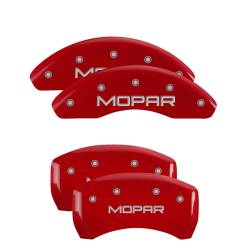 MGP Caliper Covers - MGP Caliper Covers 42016SMOPRD Front/Rear 4Pc Red for Jeep Renegade - Image 1