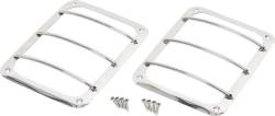 Kentrol - Kentrol 30582 Polished Rear Taillight Guards Pair for 07-18 Jeep Wrangler JK - Image 1