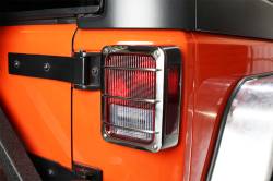 Kentrol - Kentrol 30582 Polished Rear Taillight Guards Pair for 07-18 Jeep Wrangler JK - Image 8