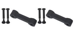 Kentrol - Kentrol 70071 Black Replacment Hood Catch Rubber Pair for 07-18 Jeep Wrangler JK - Image 1